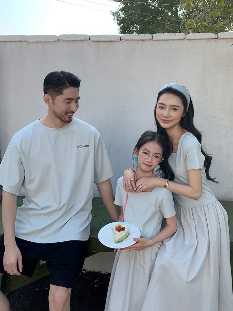 溫柔氣質親子裝(80-150/S-3XL)