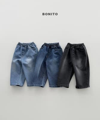 韓國🇰🇷Bonito 經典刷色牛仔褲(12m-XL/JS-JM)