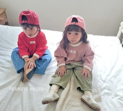 韓國🇰🇷PEANUTS 麻花紋長袖上衣(5-15)