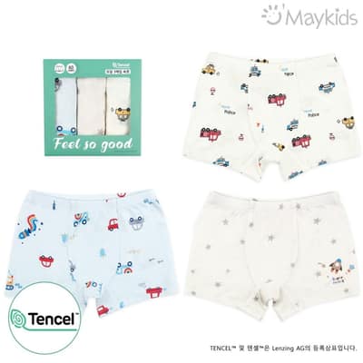 韓國🇰🇷Maykids 出動夢想車男孩平口內褲