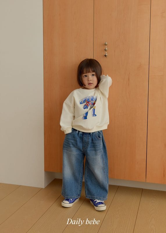 韓國🇰🇷Daily bebe 經典刷色牛仔直筒褲(XS-XL/JS-JL)