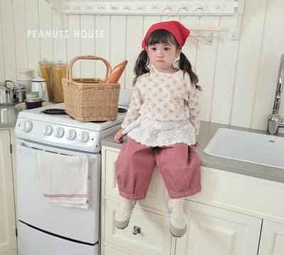 韓國🇰🇷PEANUTS 滿版水果印花長袖上衣(5-15)