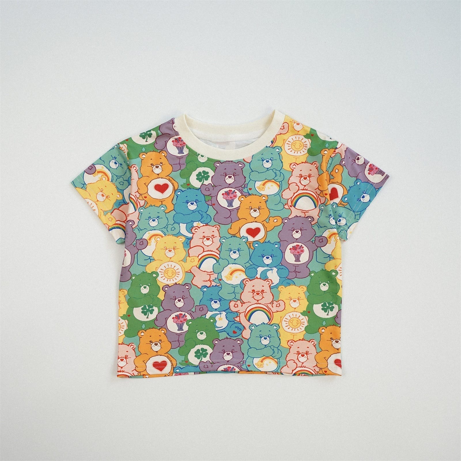 餅乾家🍪特價 滿版彩虹熊Ｔ恤(80-130)