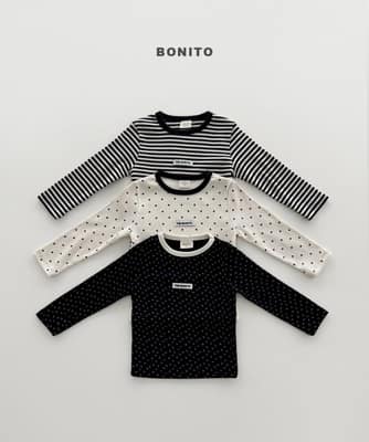 韓國🇰🇷Bonito 螺紋修身上衣(12m-XL/JS-JM)