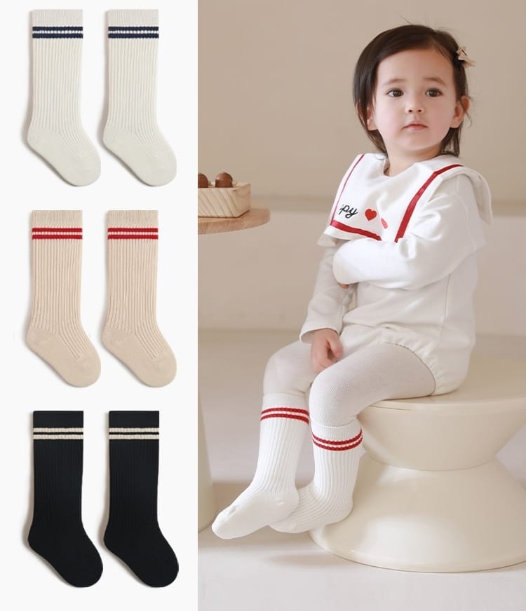 學院風中筒襪(S-XL)