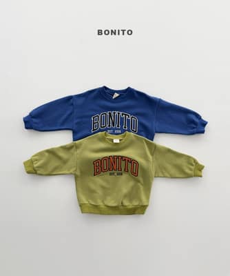 韓國🇰🇷Bonito 字母刺繡貼布大學Ｔ(12m-XL/JS-JM)