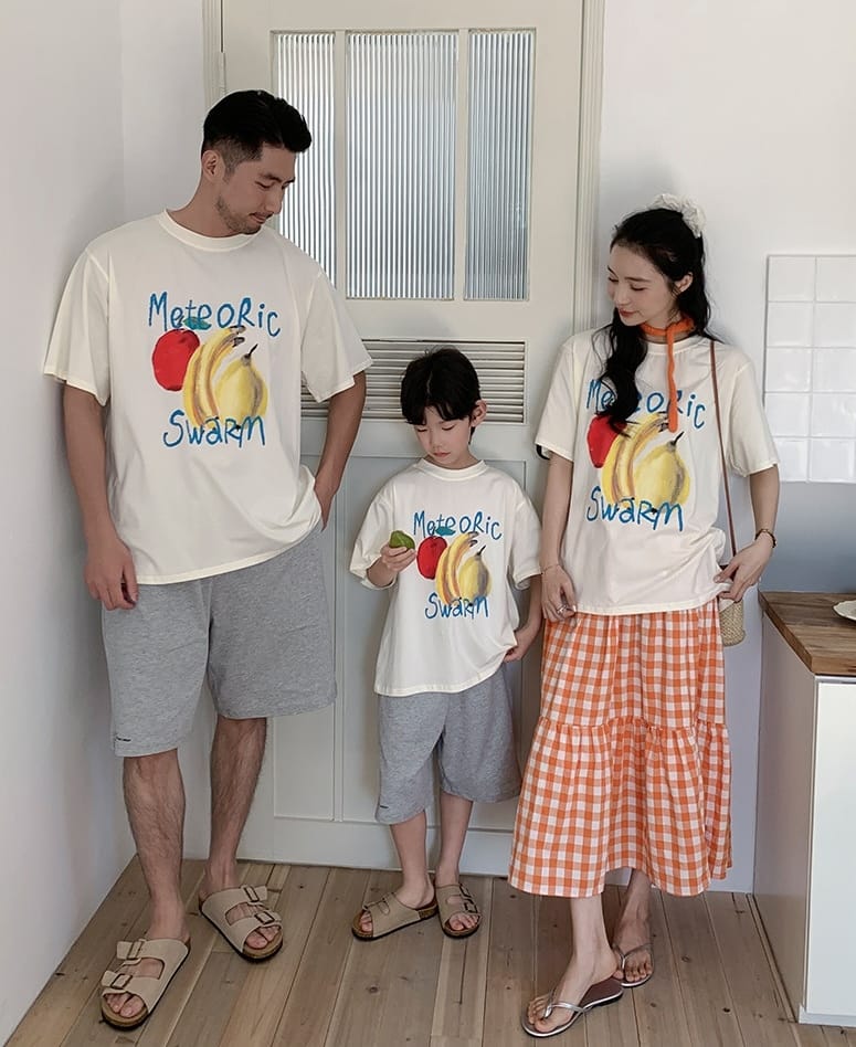 水果親子Ｔ恤/棉褲/格子裙(80-150/S-3XL)