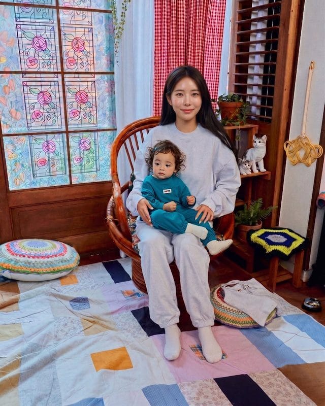 韓國🇰🇷OOTTBEBE 小標親子大人休閒套裝(Freesize)