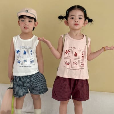 兄弟姐妹裝｜夏日氛圍背心套裝(80-150)