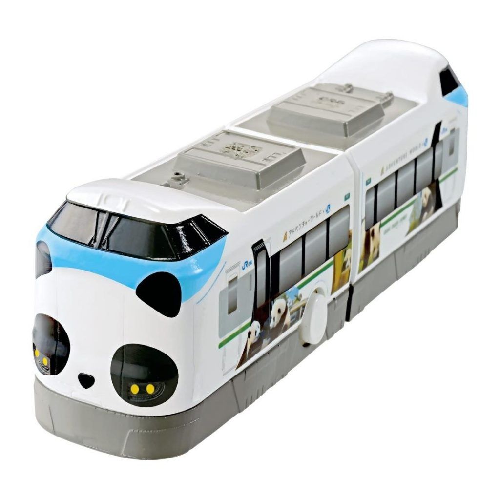 日本🇯🇵PILOT 水陸兩用發條新幹線列車 熊貓微笑冒險黑潮號
