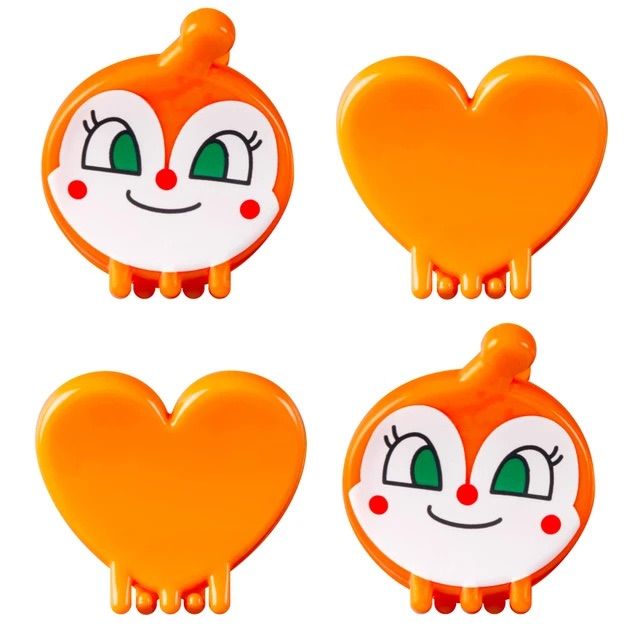 日本🇯🇵麵包超人新品 髮夾四入組 五款