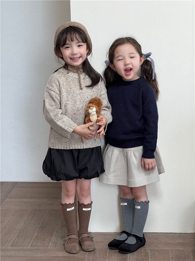 秋季小標花邊推推襪