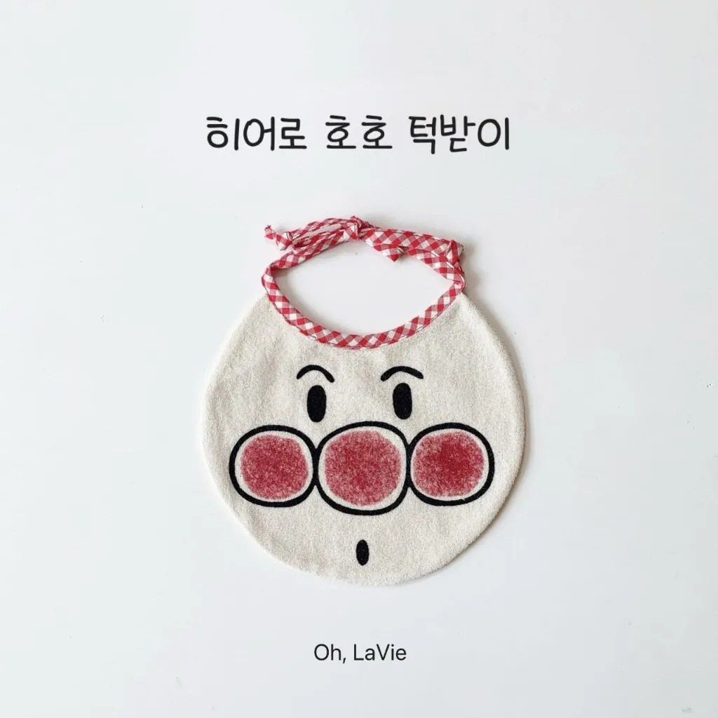 韓國🇰🇷Oh LaVie 麵包超人圍兜
