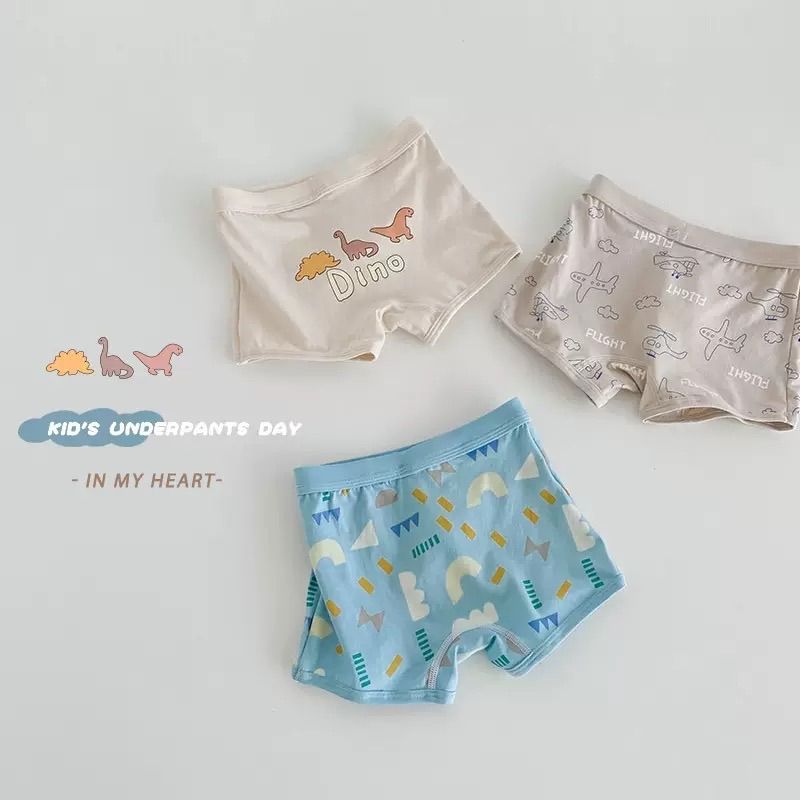 Dino 男童四角內褲(120)