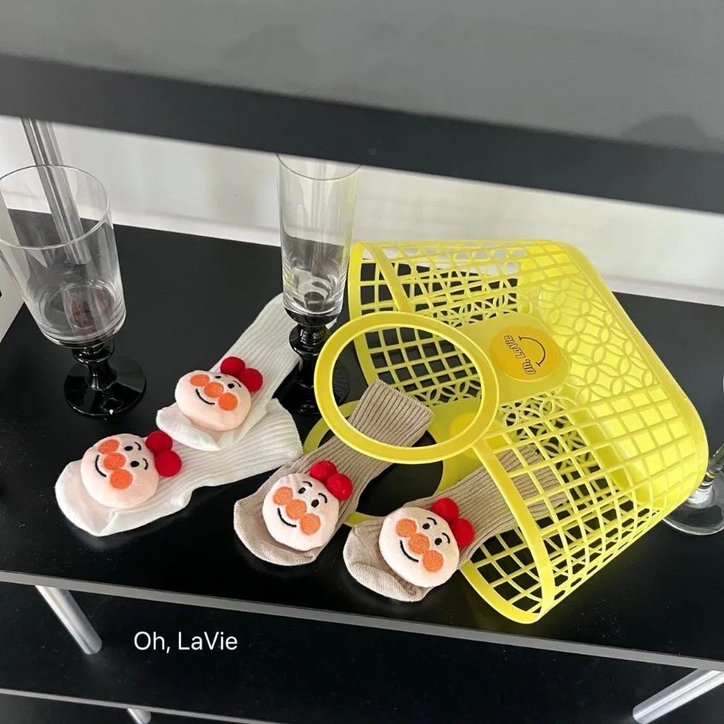 韓國🇰🇷Oh LaVie 麵包超人公仔襪(0-1y)