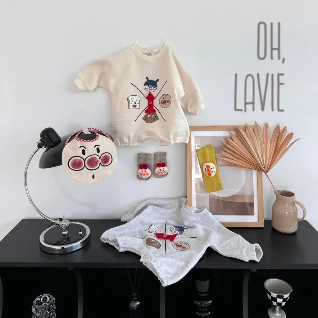 韓國🇰🇷Oh LaVie 麵包超人圍兜