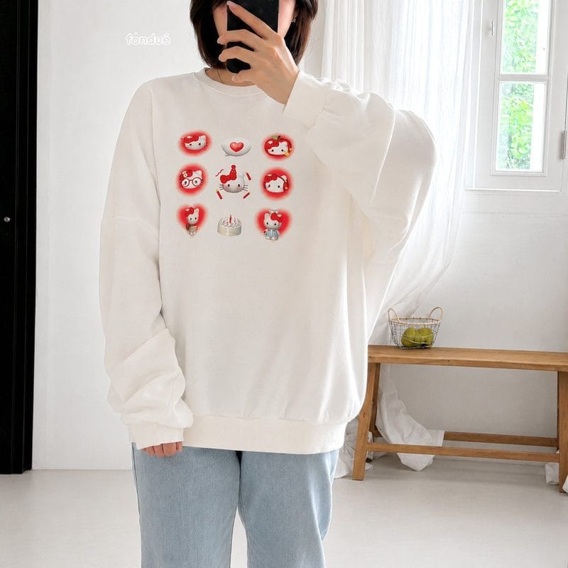韓國🇰🇷fondue Kitty大頭親子裝(XS-XL/MOM)