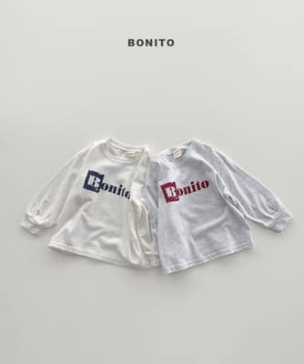 韓國🇰🇷Bonito 做舊印字長Ｔ恤(12m-XL/JS-JM)