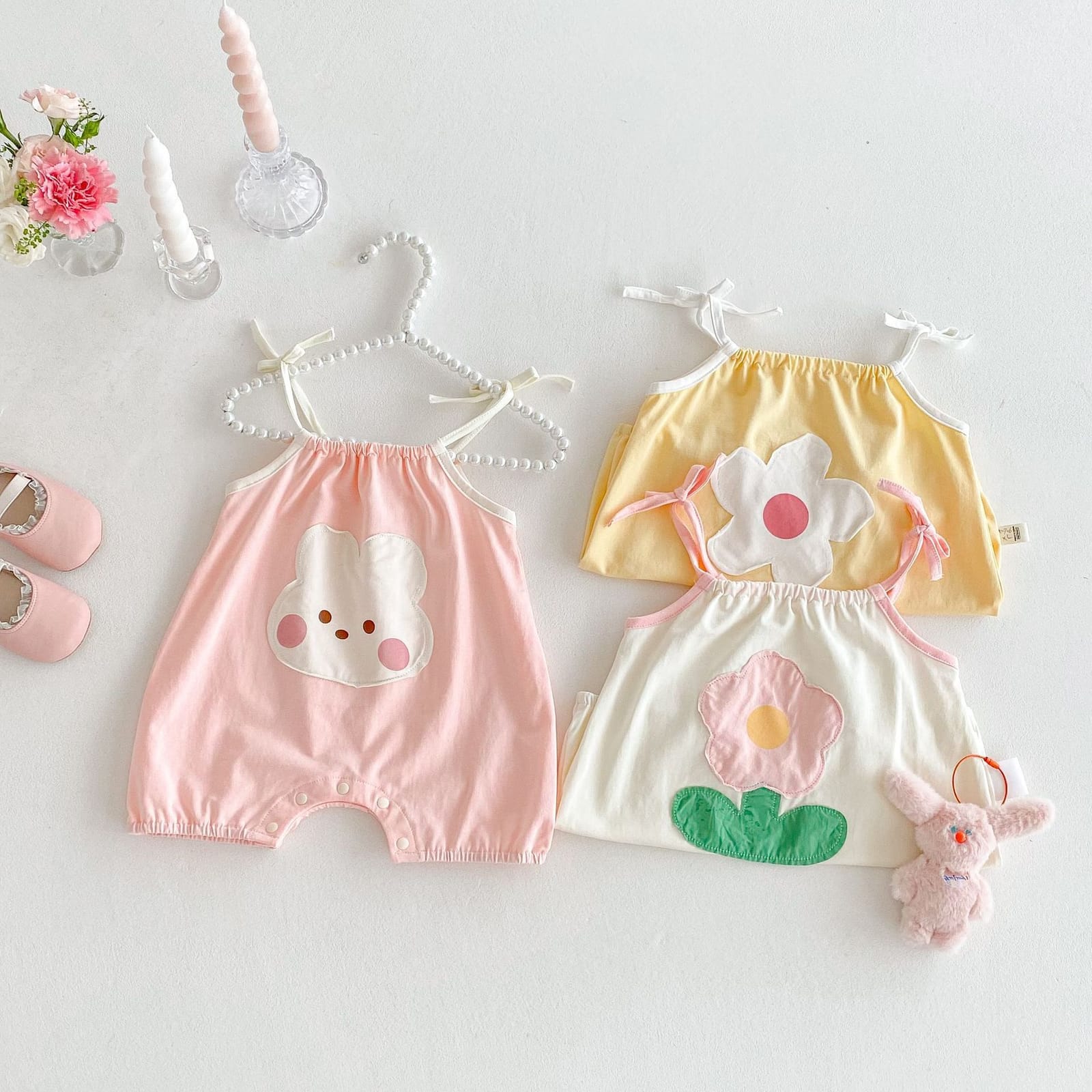 特價｜夏季清新吊帶連身衣(66-90)