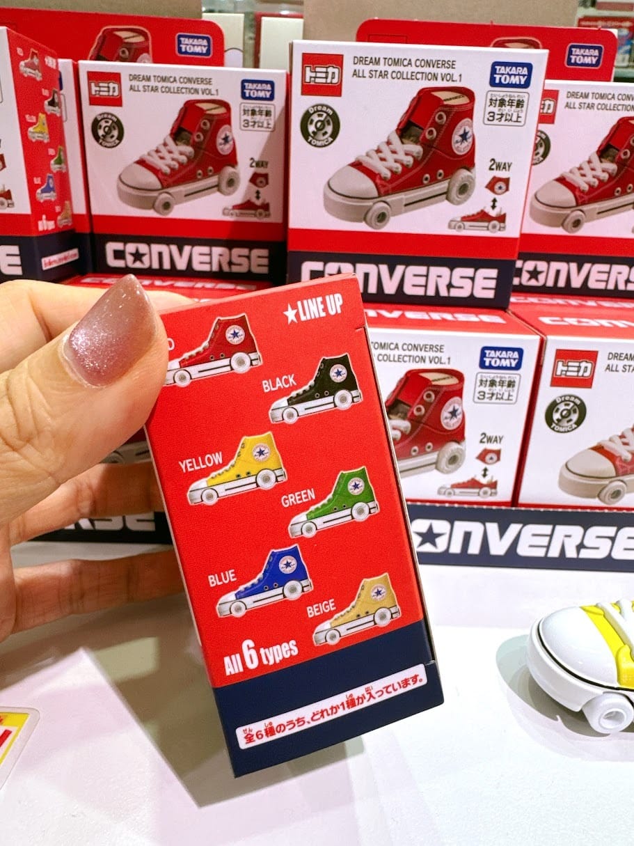 日本🇯🇵限定TOMICA多美車 converse盲盒 單入隨機/一盒六款不重複