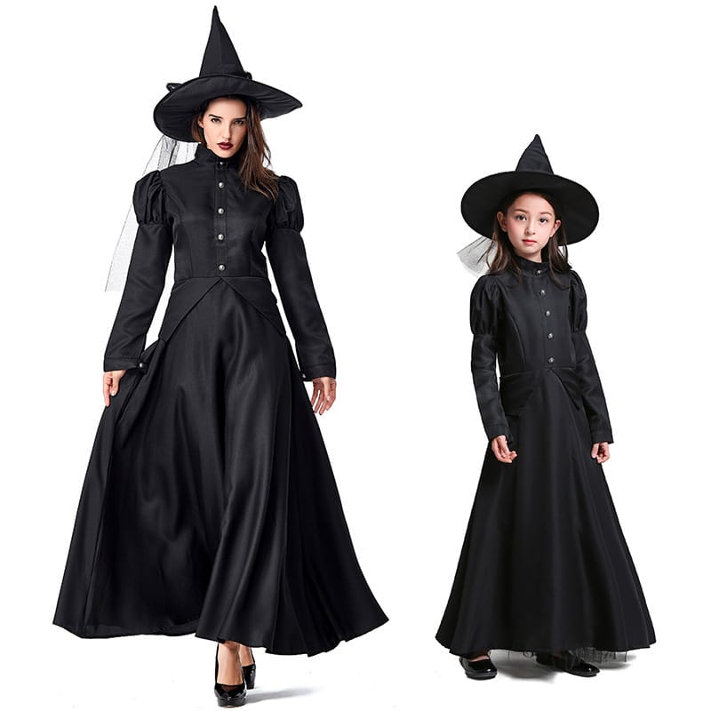 萬聖節系列🎃｜黑魔女親子裝(110-150)