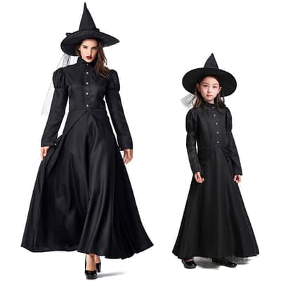 萬聖節系列🎃｜黑魔女親子裝(110-150)