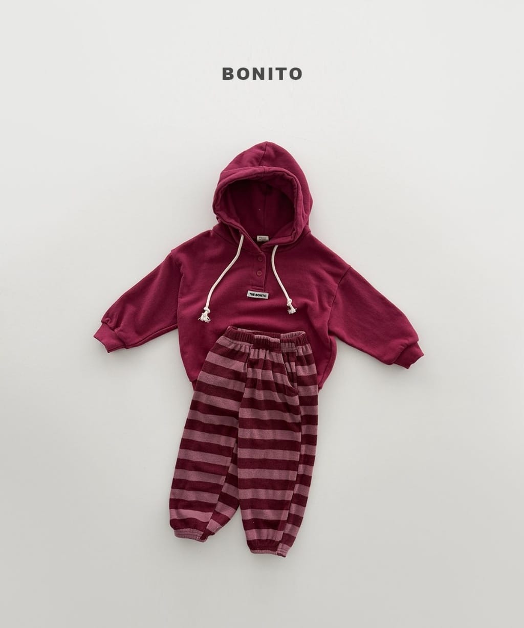 韓國🇰🇷Bonito 寬條針織束口褲(12m-XL/JS-JM)