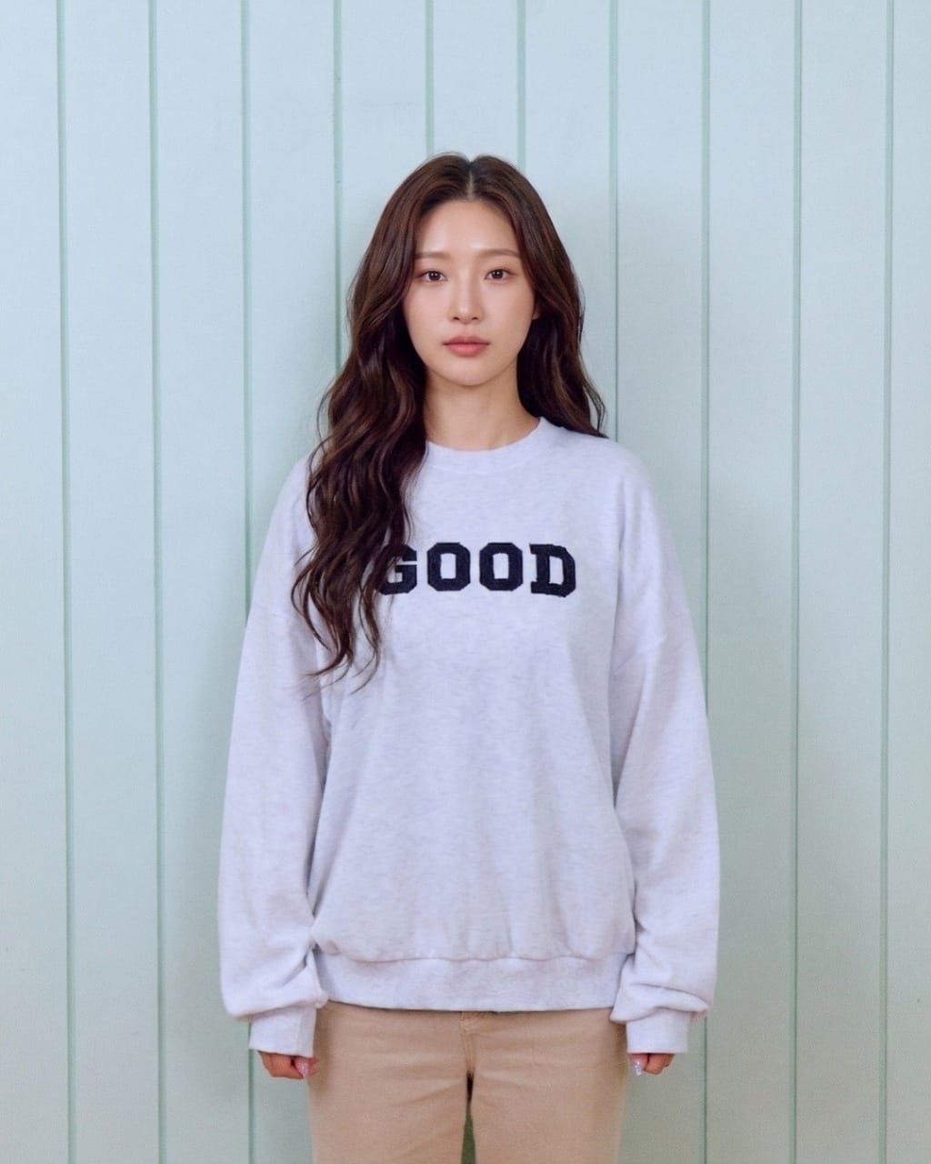 韓國🇰🇷OOTTBEBE GOOD親子大人大學Ｔ(Freesize)