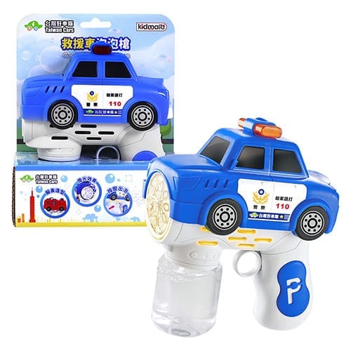 KIDMATE 台灣好車隊 警車/消防車泡泡槍