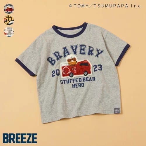 日本🇯🇵 BREEZE x TOMICA 刺繡上衣(80-90)