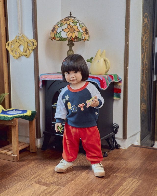 韓國🇰🇷OOTTBEBE 童趣拼接貼布套裝(XS-XL)
