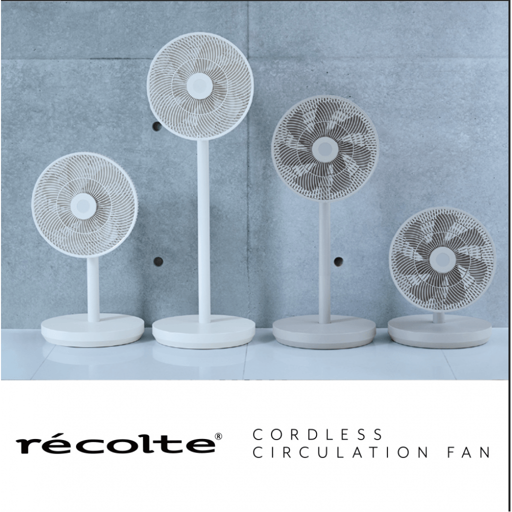日本🇯🇵recolte 無線循環電風扇 兩色