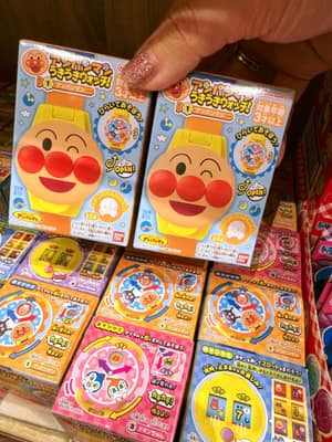 日本🇯🇵麵包超人翻蓋手錶玩具