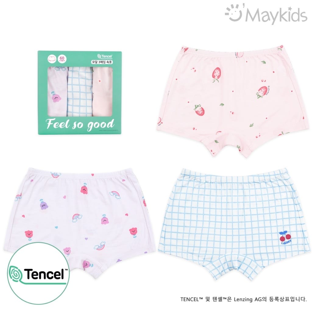 韓國🇰🇷Maykids 莓果甜心女孩平口內褲