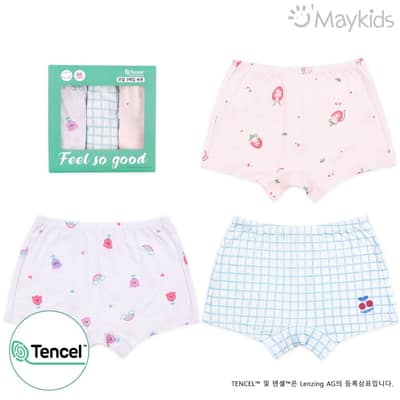 韓國🇰🇷Maykids 莓果甜心女孩平口內褲