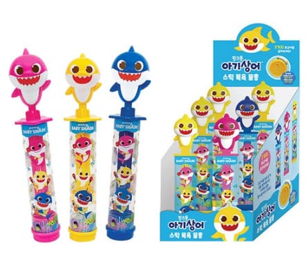 韓國🇰🇷Pinkfong 鯊魚寶寶洗澡水槍棒