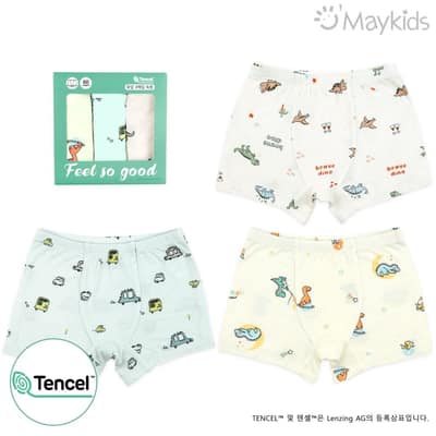 韓國🇰🇷Maykids 侏羅紀男孩平口內褲