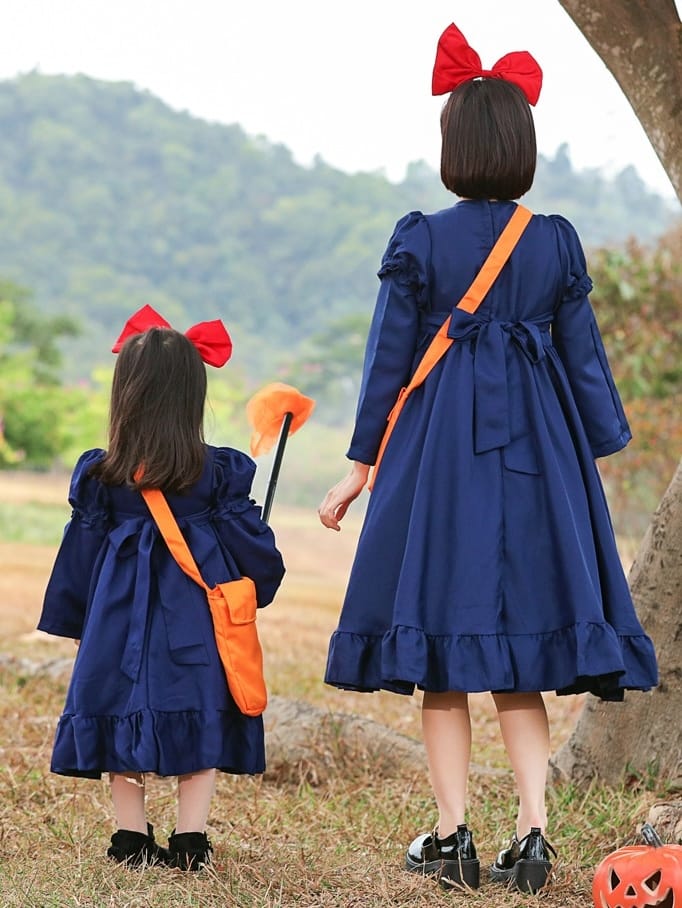 萬聖節系列🎃｜小魔女琪琪親子裝(80-150)