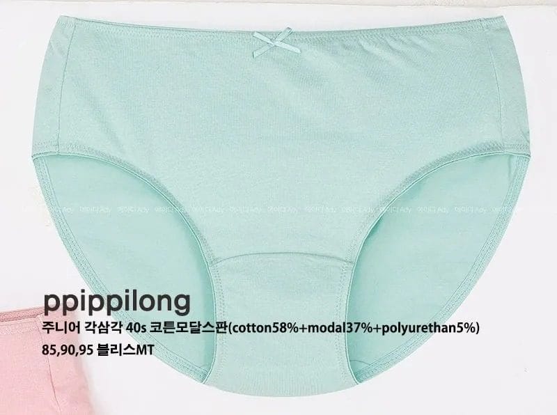韓國🇰🇷ppippilong 莫代爾少女內褲三件組