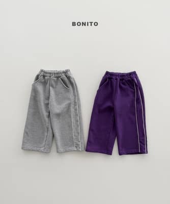 韓國🇰🇷Bonito 側線棉褲(12m-XL/JS-JM)