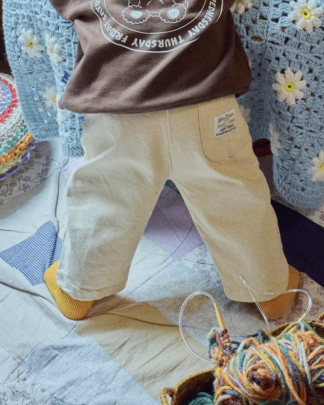 韓國🇰🇷OOTTBEBE 百搭彈性休閒褲(XS-XL)