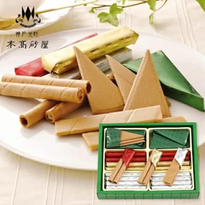 日本🇯🇵本高砂屋 綜合薄餅24入