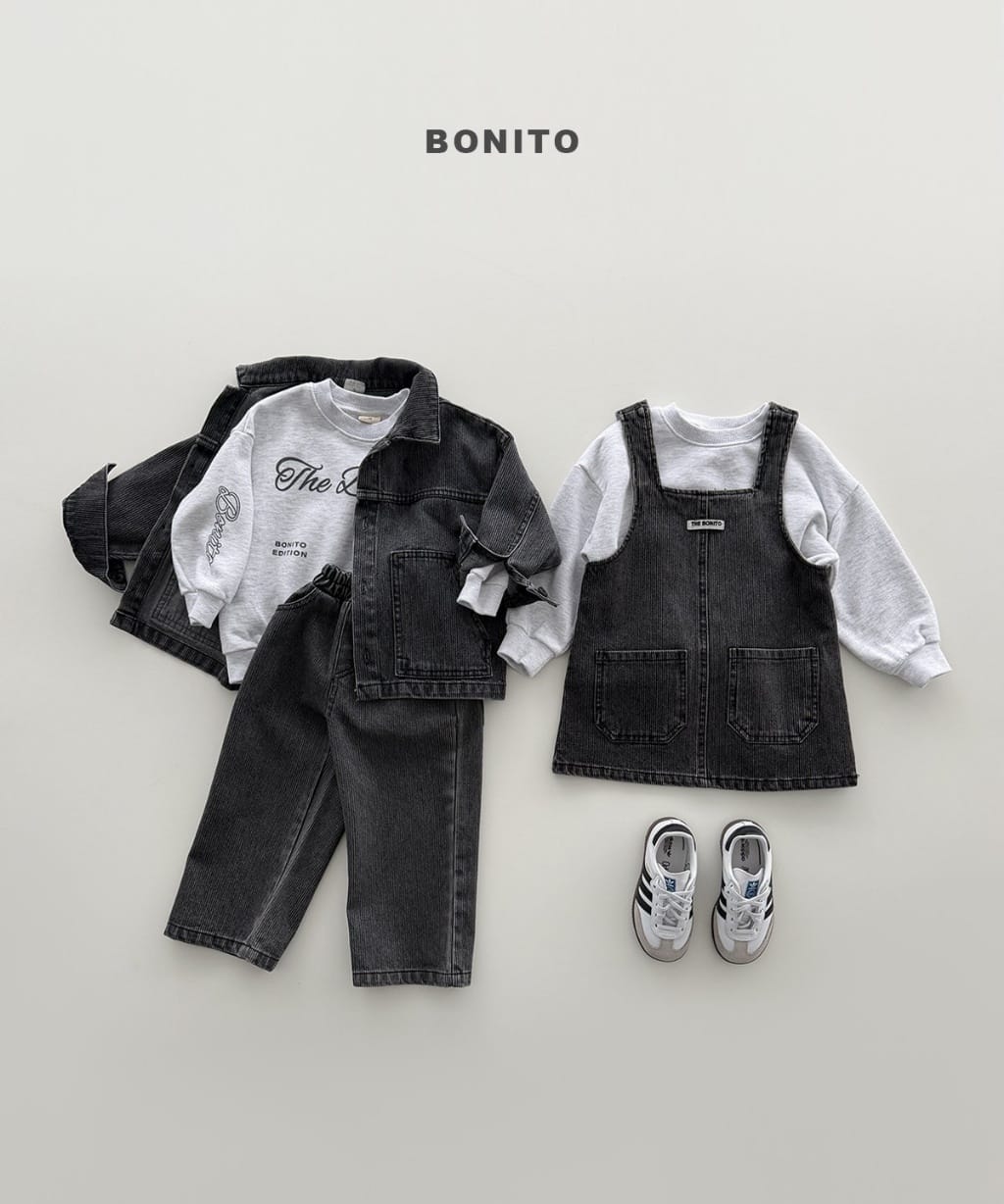 韓國🇰🇷Bonito 燈芯絨牛仔吊帶裙(12m-XL/JS-JM)