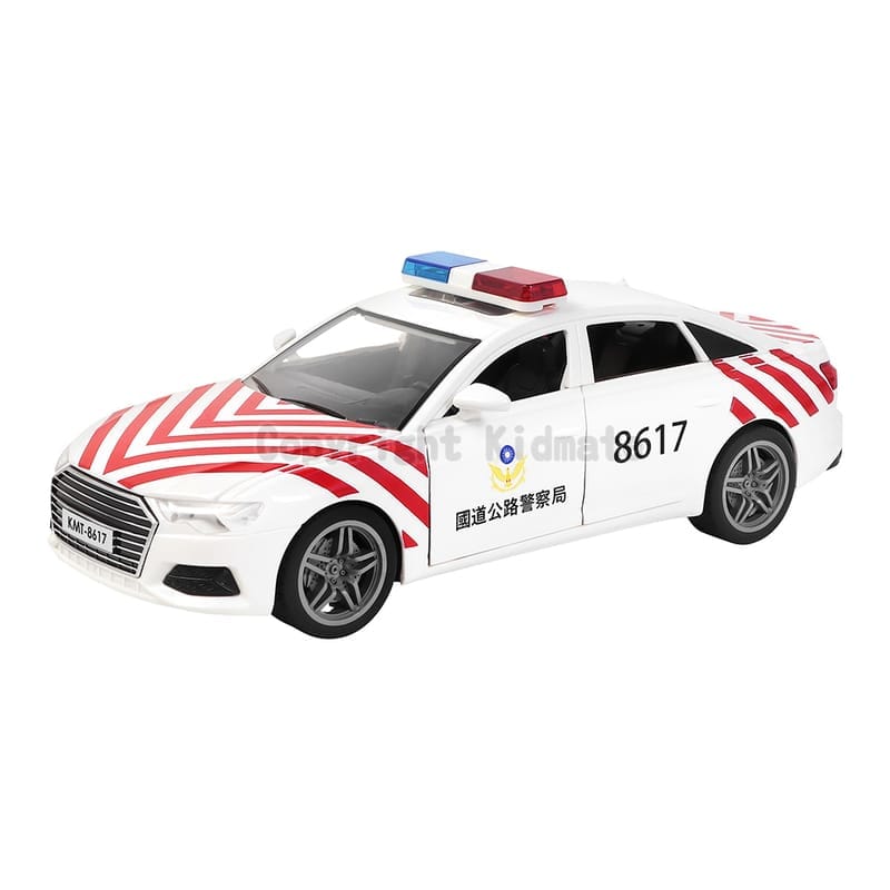 KIDMATE 台灣好車隊 國道警車(中英開門版)