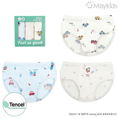 韓國🇰🇷Maykids 出動夢想車男孩三角內褲