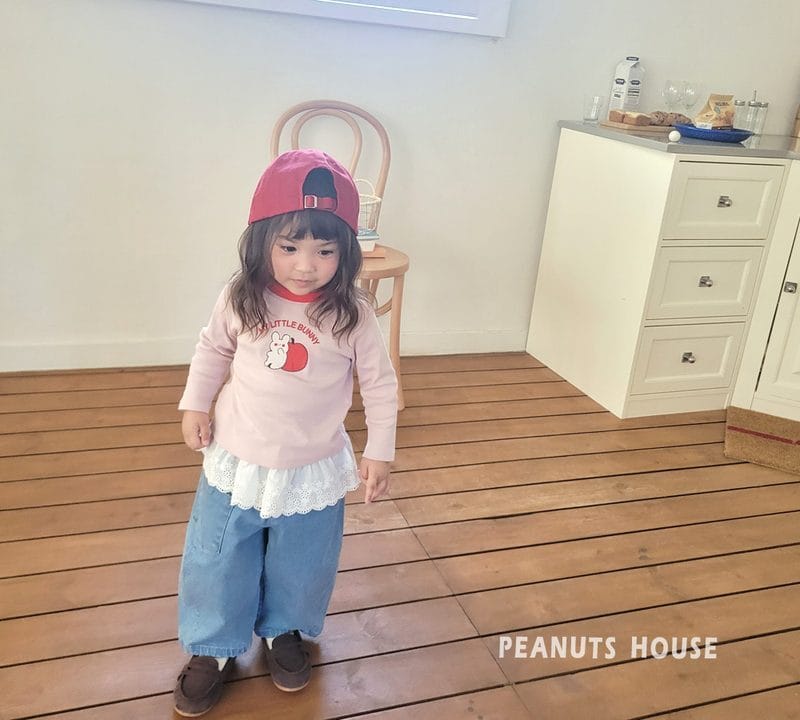 韓國🇰🇷PEANUTS 蘋果兔兔長袖上衣(5-15)