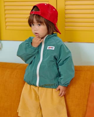 韓國🇰🇷OOTTBEBE 格紋立領防風外套(XS-XL)