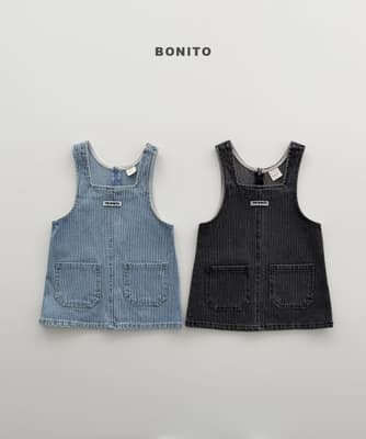 韓國🇰🇷Bonito 燈芯絨牛仔吊帶裙(12m-XL/JS-JM)