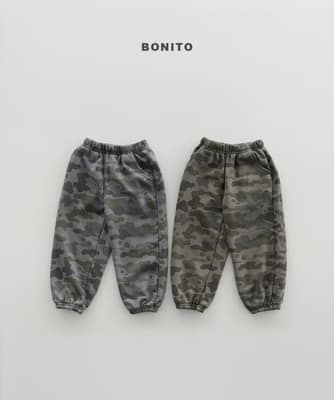 韓國🇰🇷Bonito 迷彩束口褲(12m-XL/JS-JM)