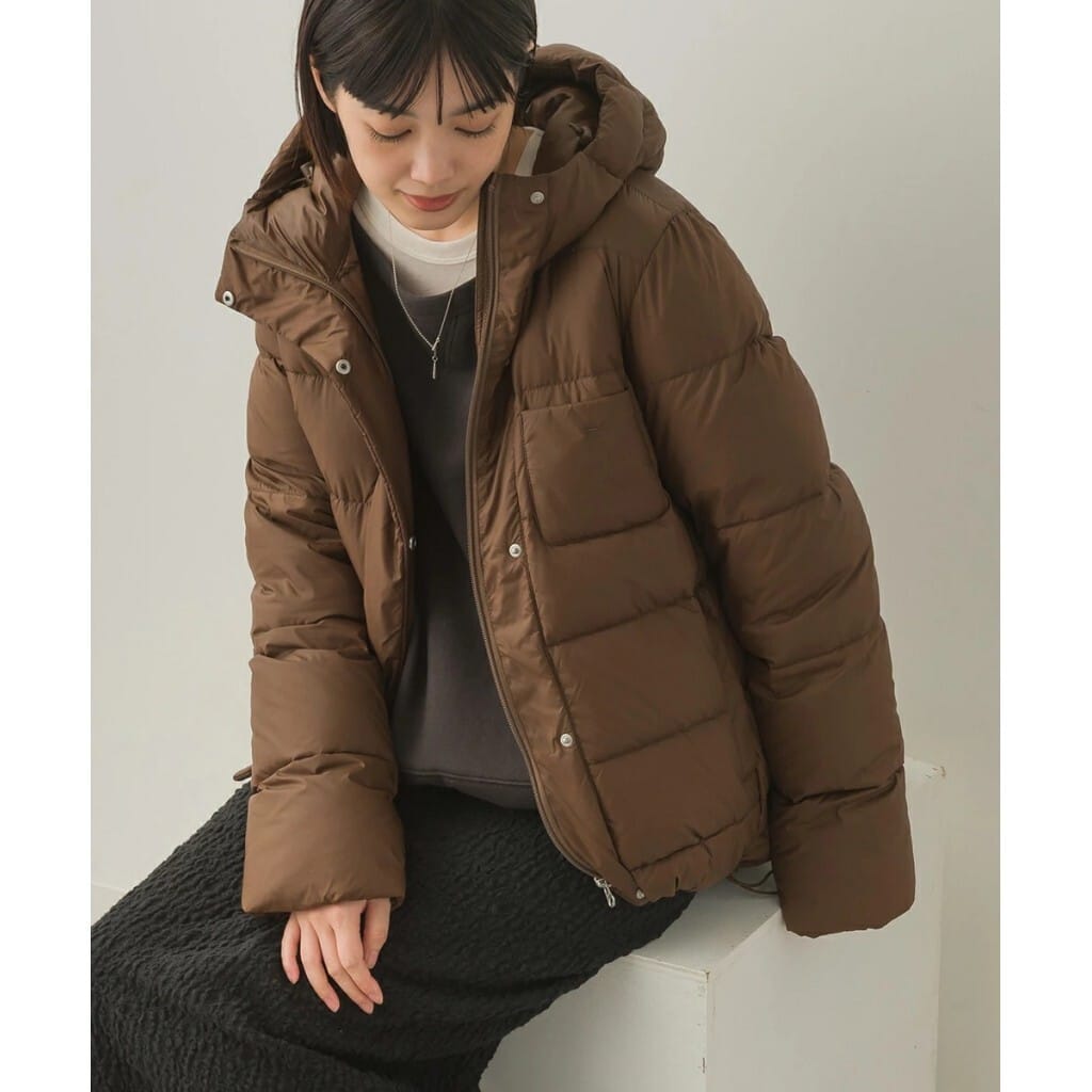 日本🇯🇵抽繩輕量保暖羽絨外套